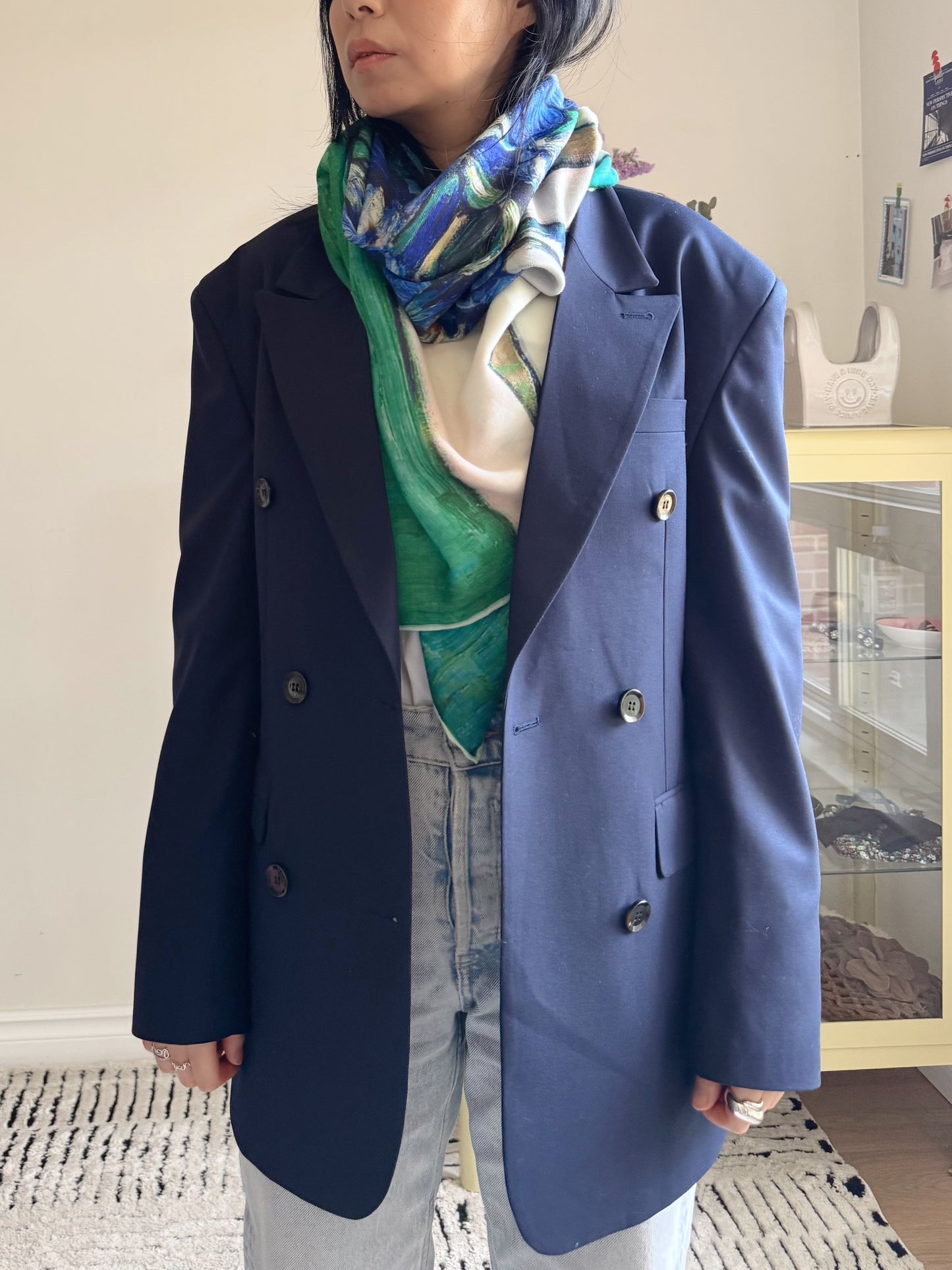 Iris Bloom Classic Scarf