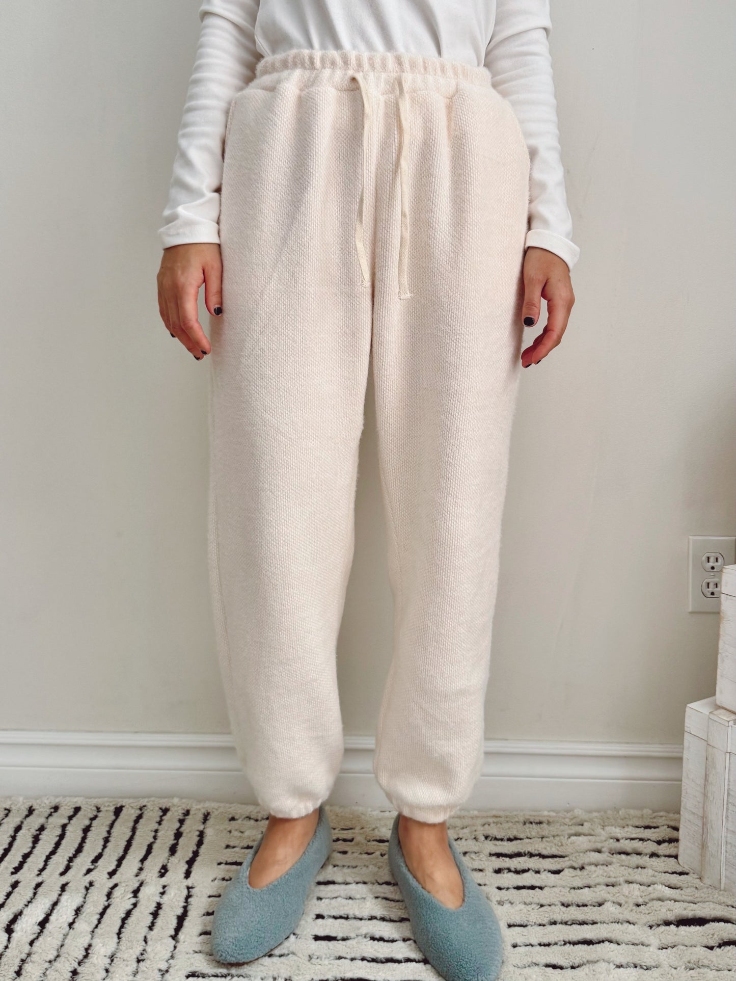 Cotton Candy Pants  (ivory,lemon,pink, blue )