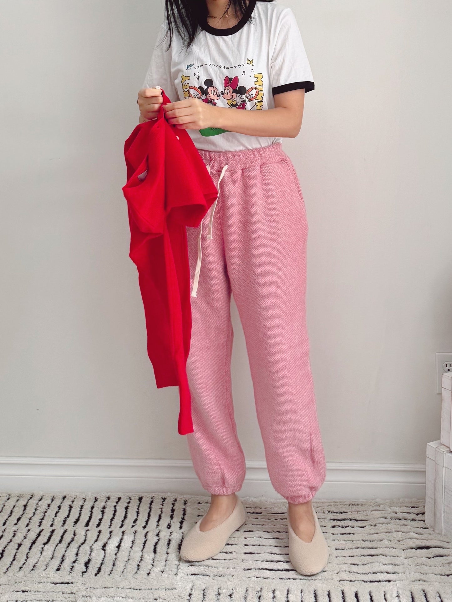 Cotton Candy Pants  (ivory,lemon,pink, blue )