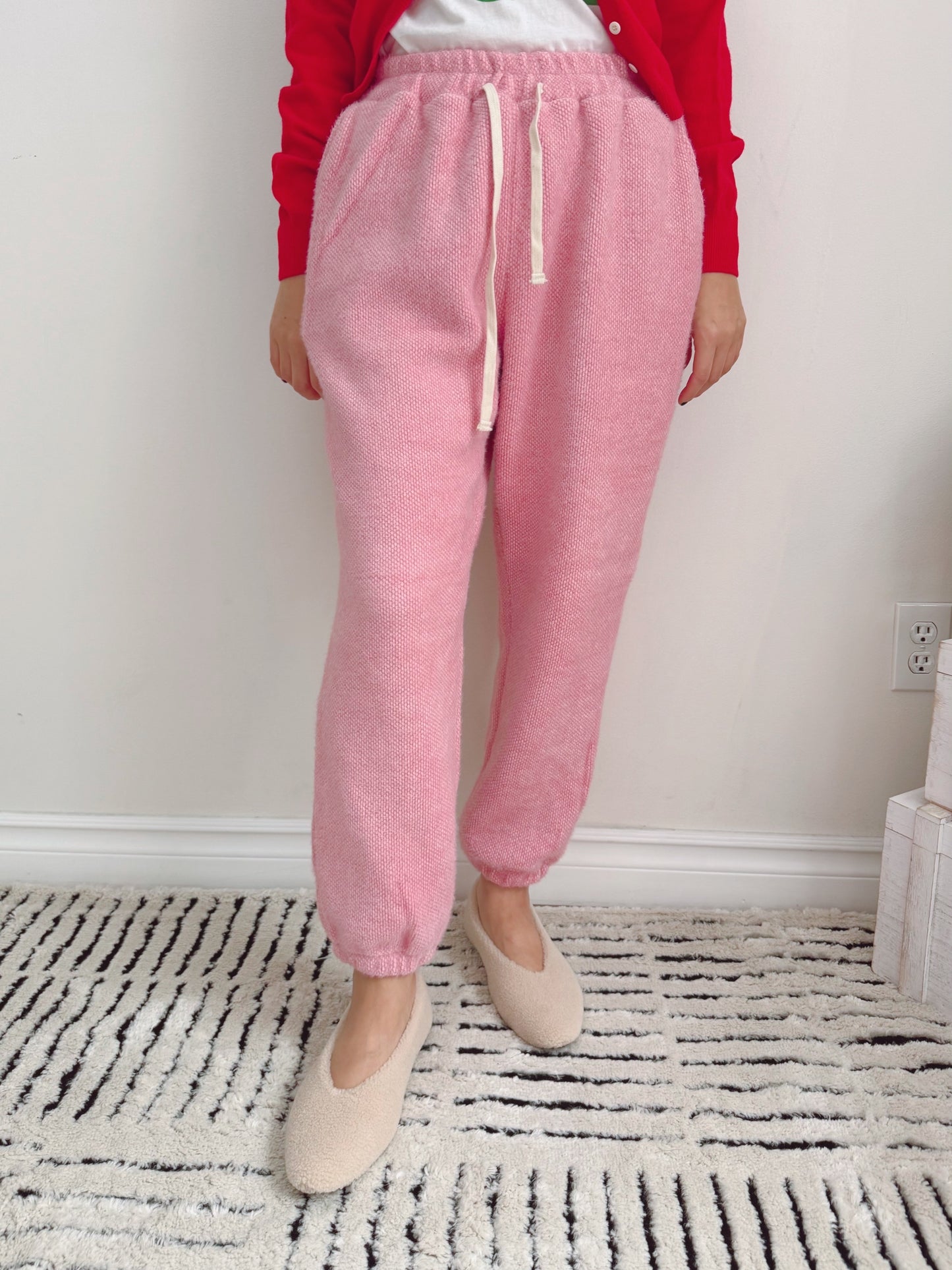 Cotton Candy Pants  (ivory,lemon,pink, blue )