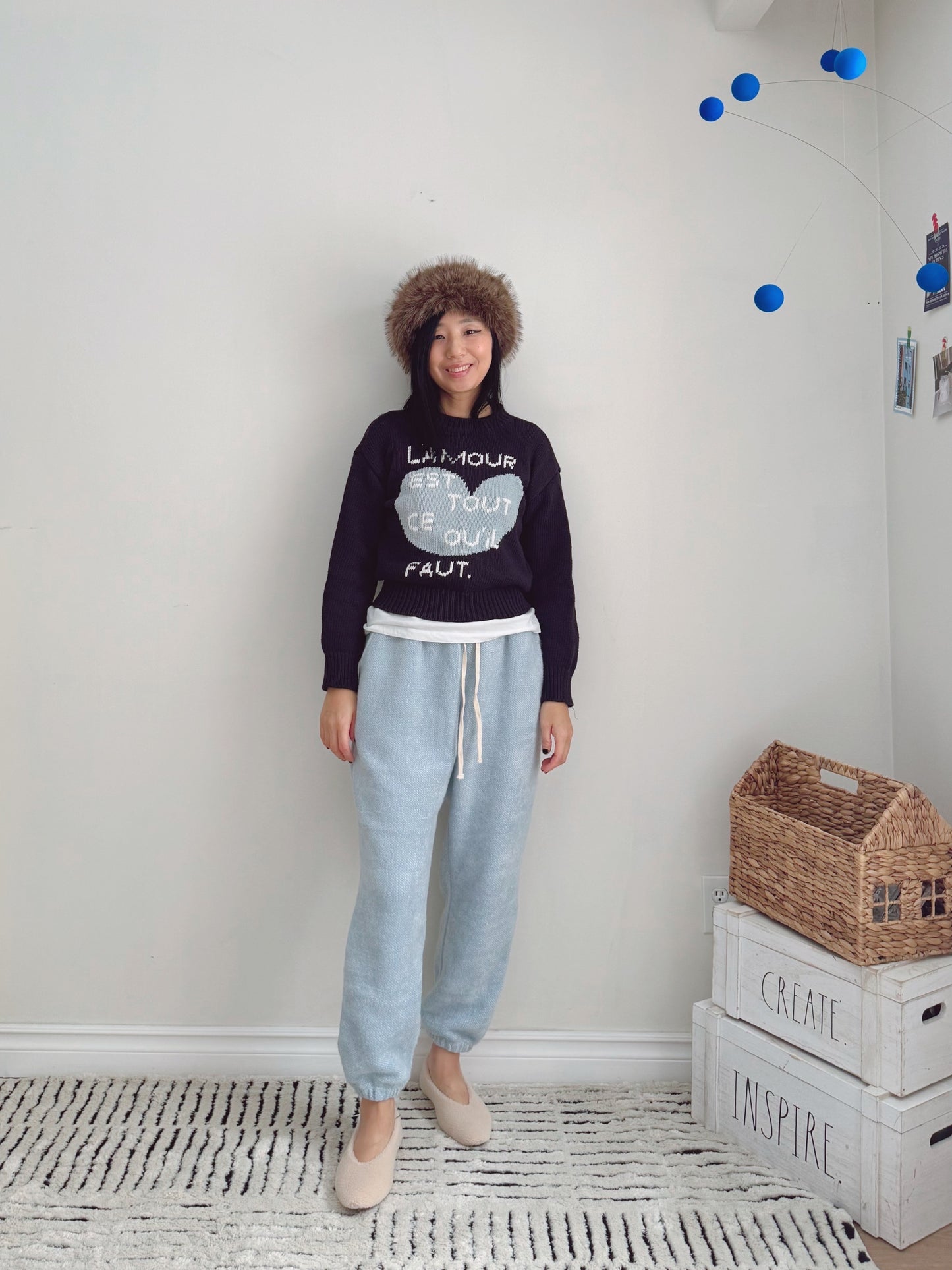 Cotton Candy Pants  (ivory,lemon,pink, blue )