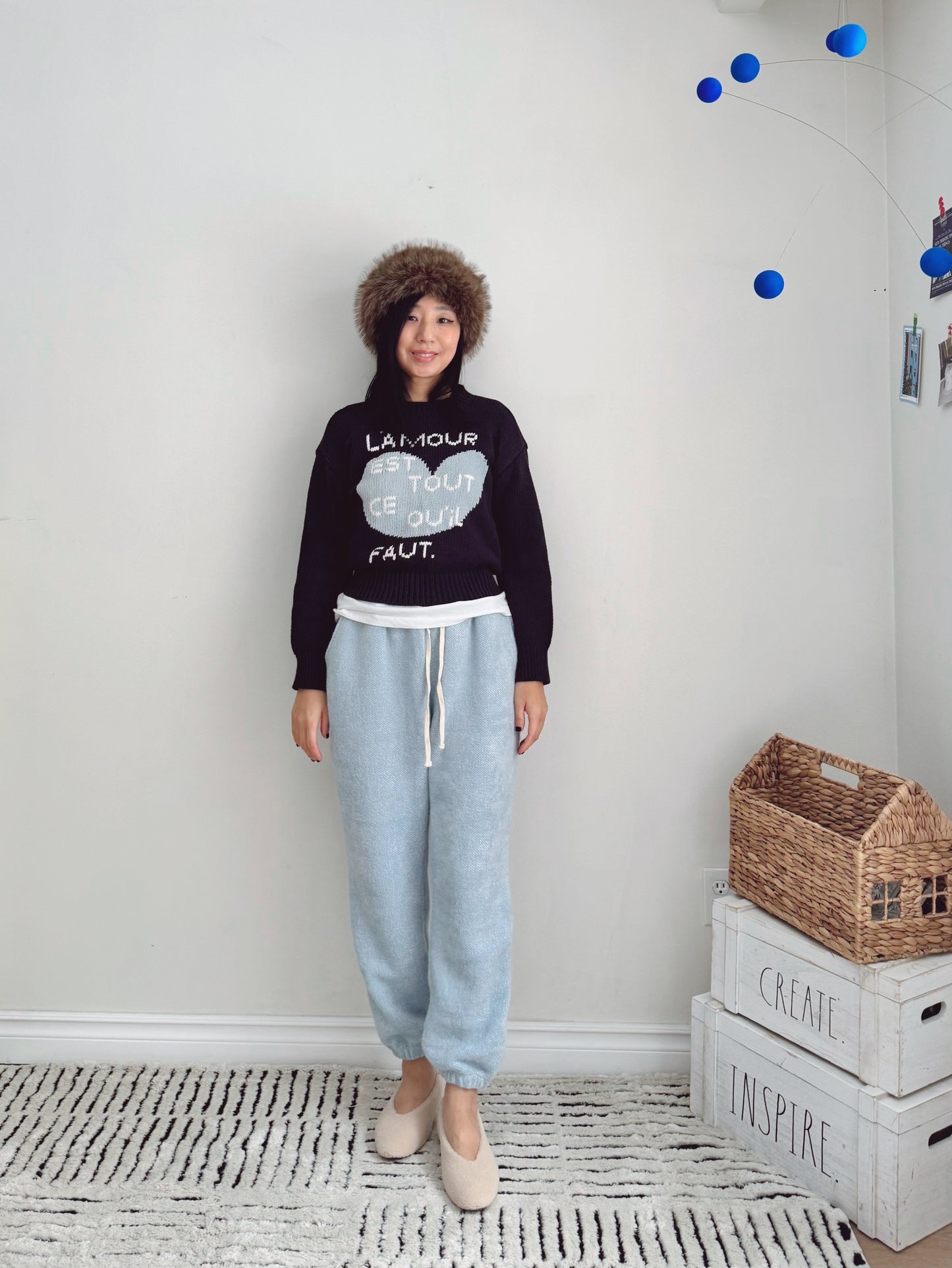 Cotton Candy Pants  (ivory,lemon,pink, blue )