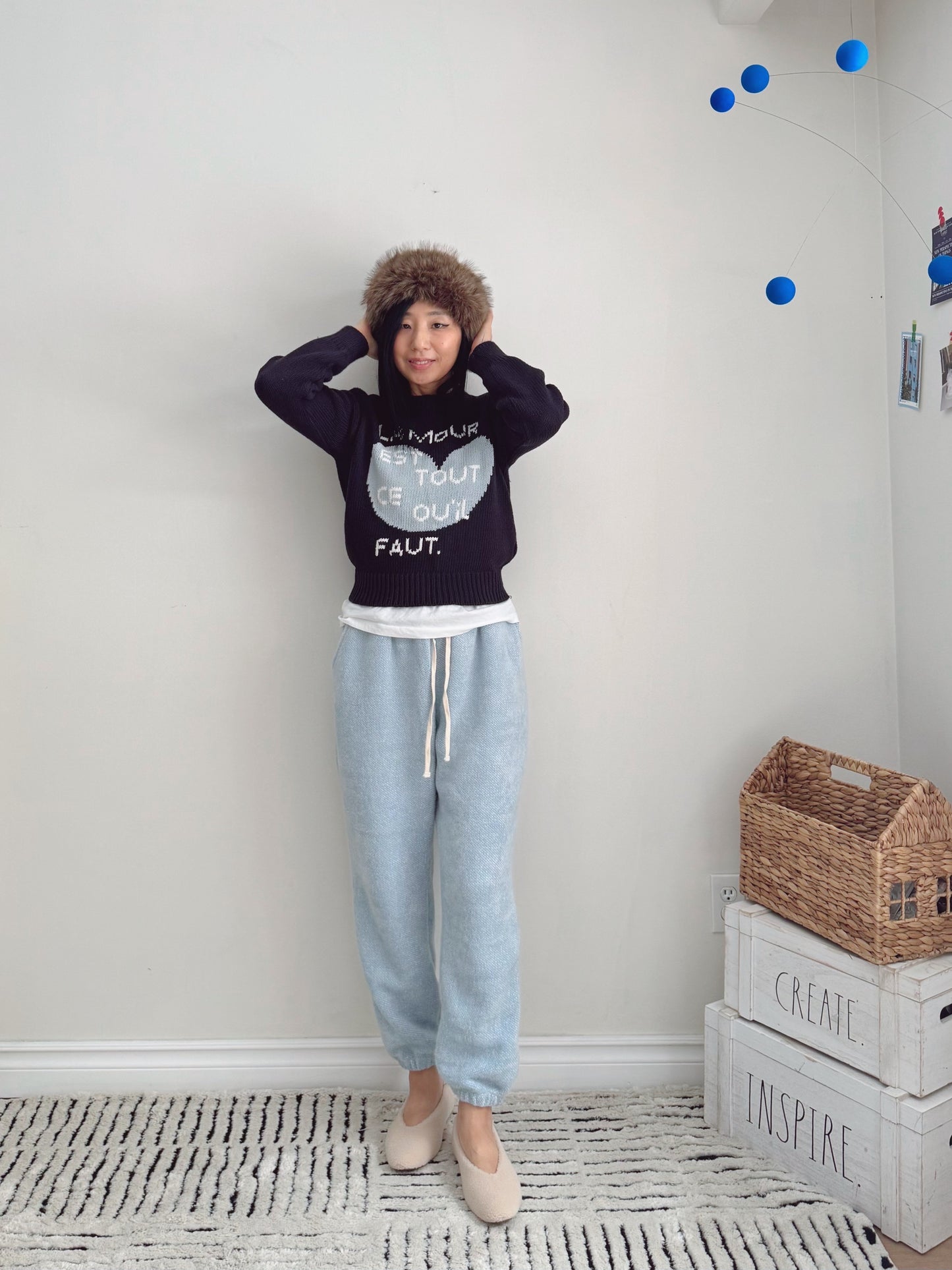 Cotton Candy Pants  (ivory,lemon,pink, blue )