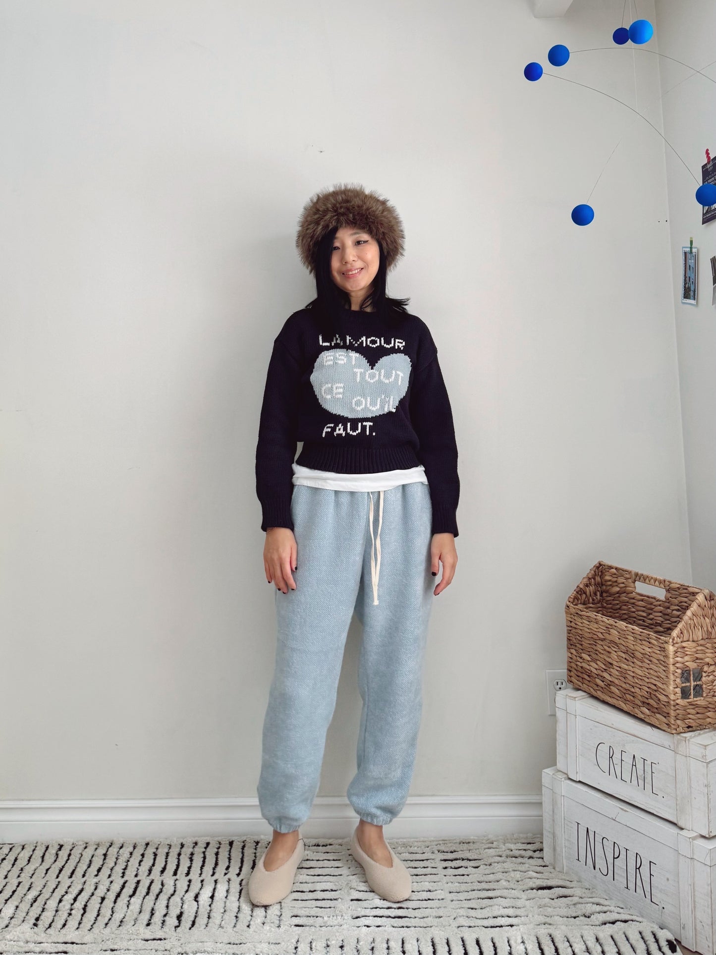 Cotton Candy Pants  (ivory,lemon,pink, blue )