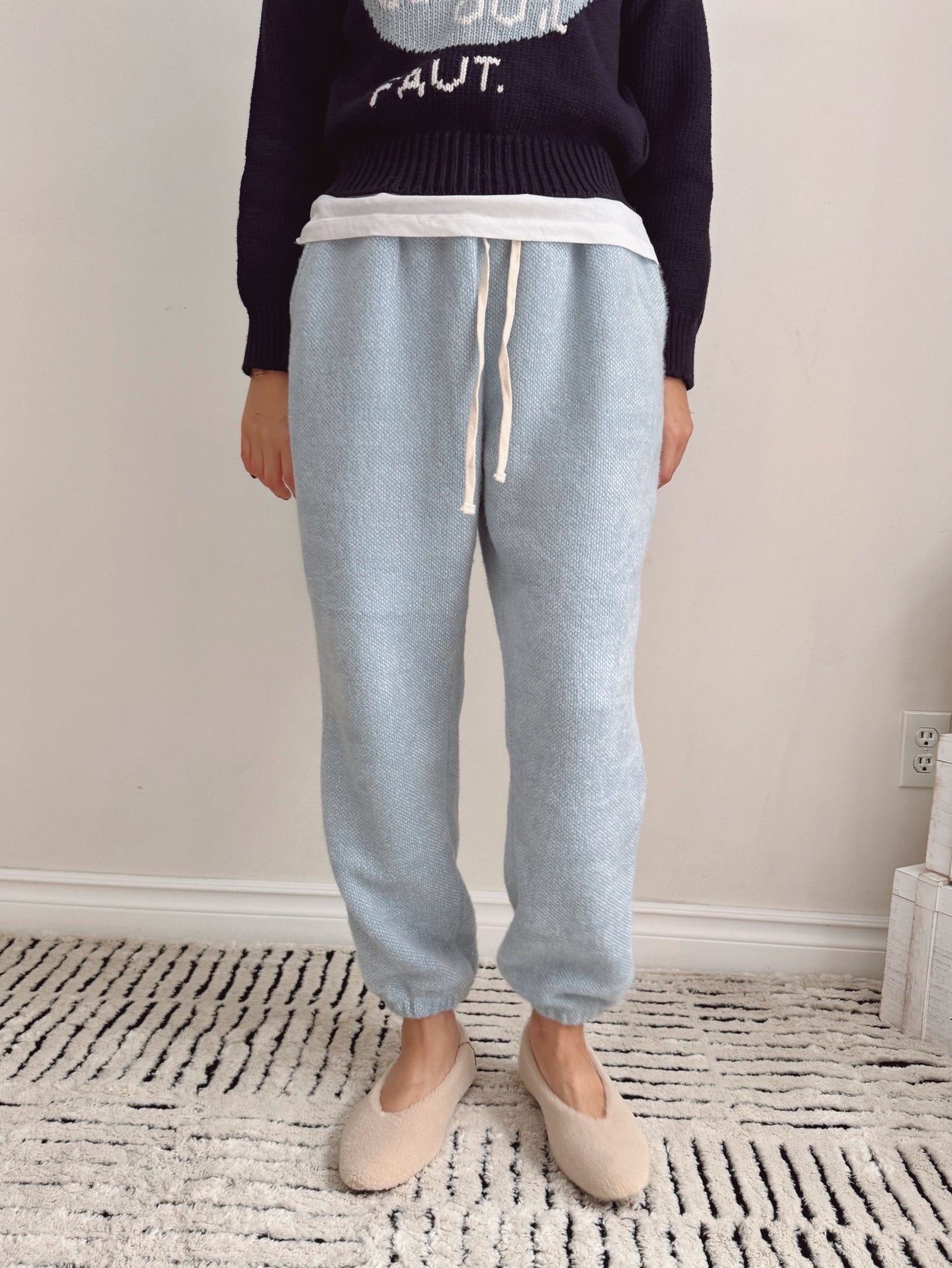 Cotton Candy Pants  (ivory,lemon,pink, blue )