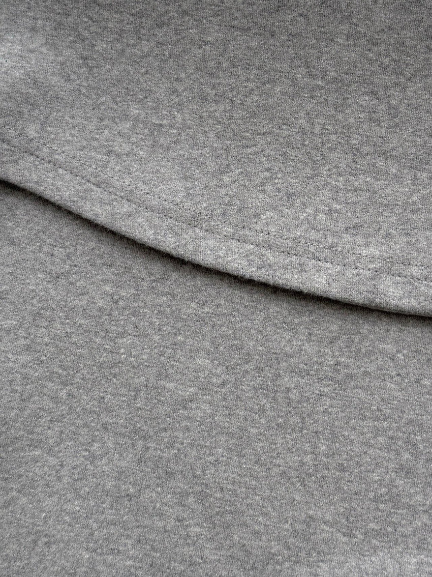 Basic cotton T-shirt (ivory, gray charcoal, black)
