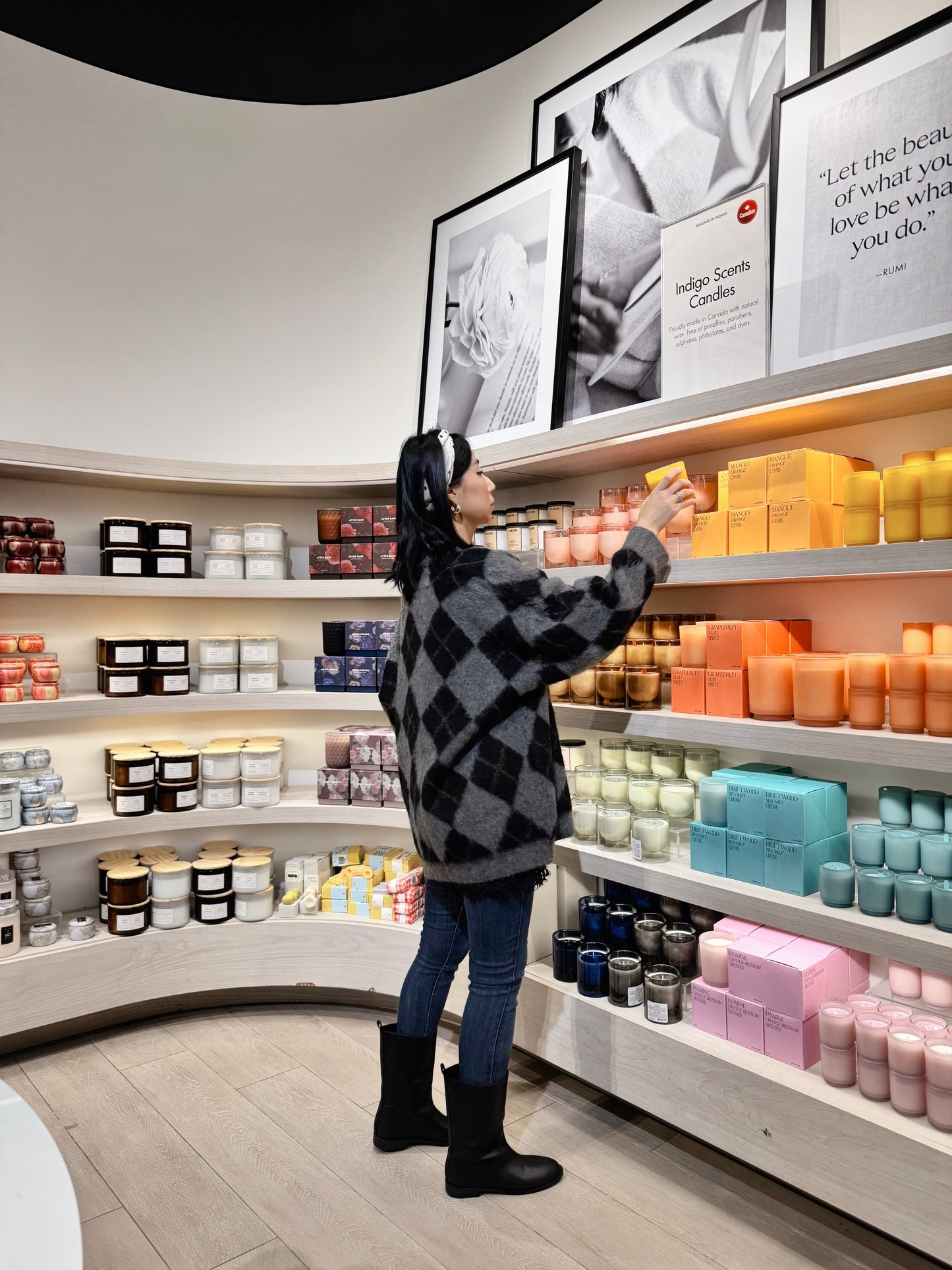 Argyle Cardigan (gray, charcoal)