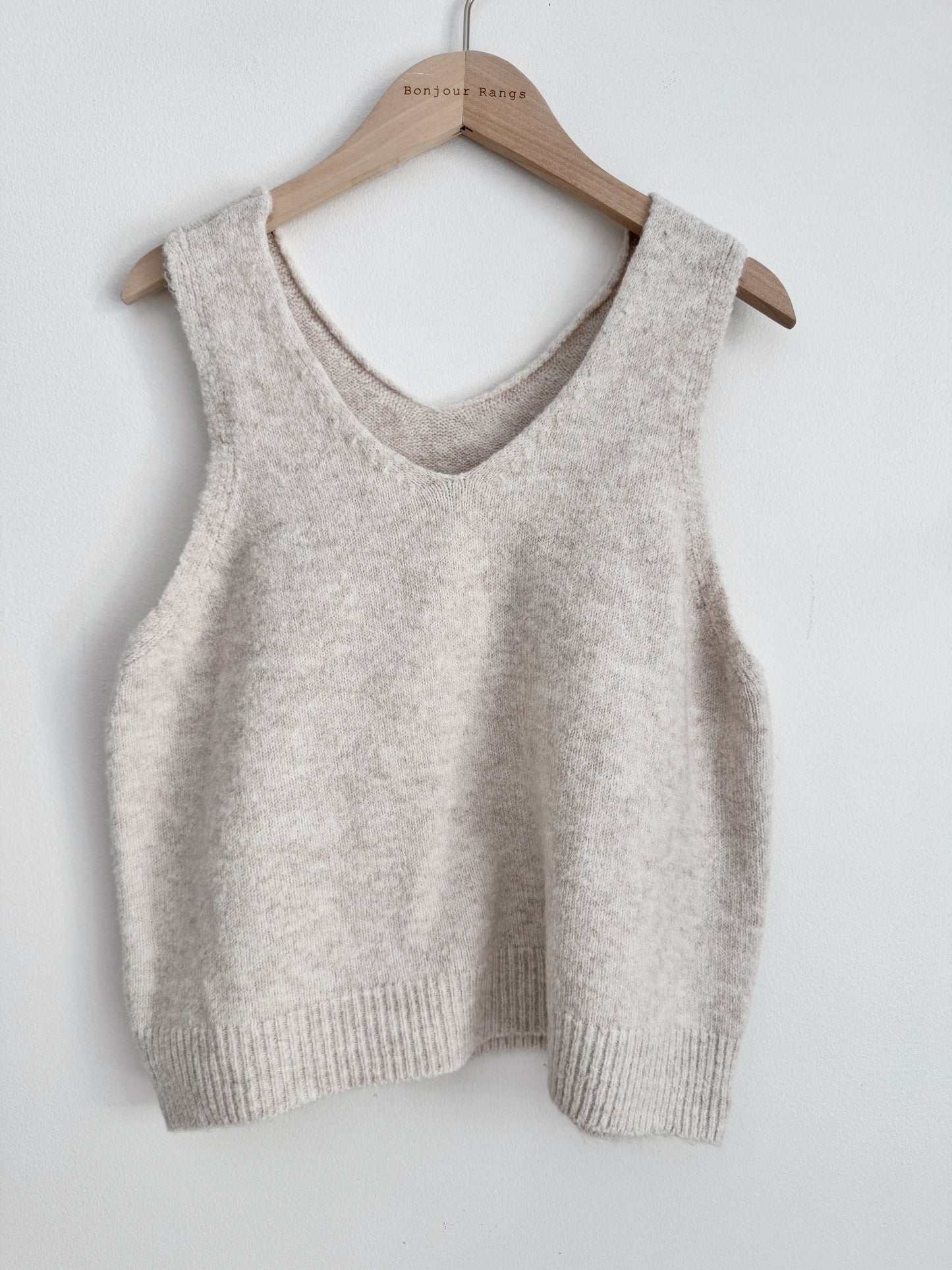 3 pieces Knit set ( beige, gray)