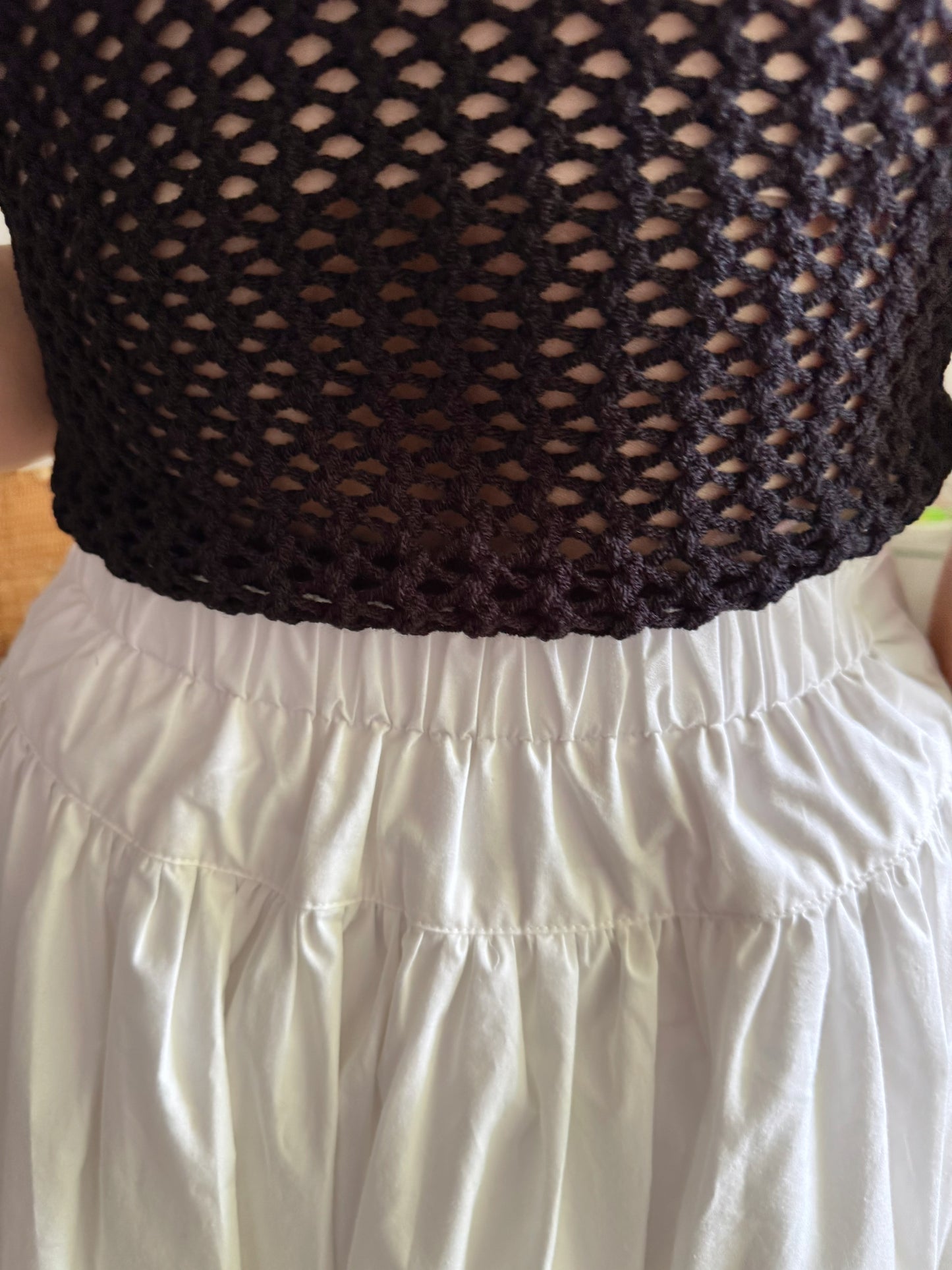Double Button Skirt(  Beige, ivory, black)