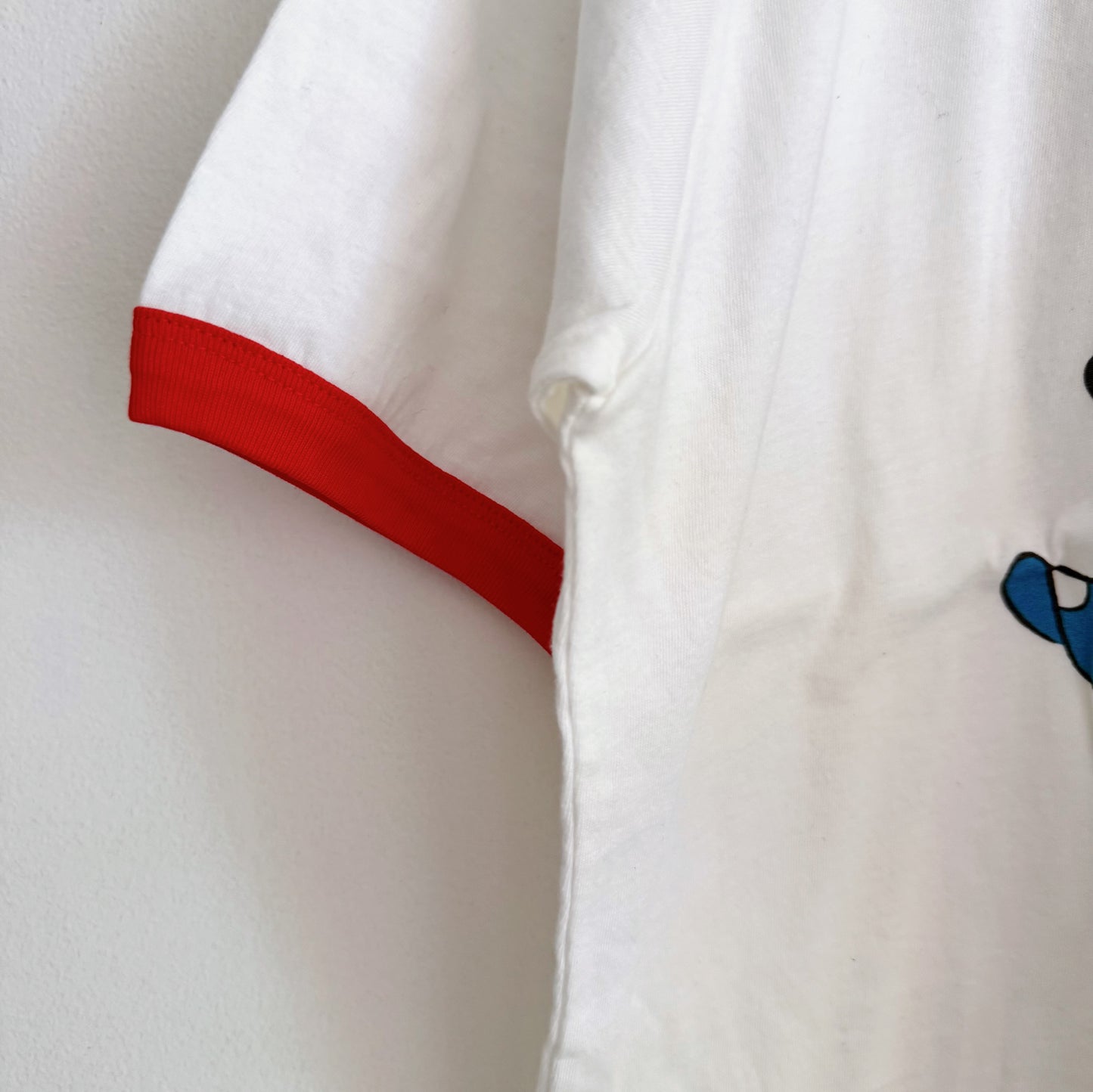 Retro Minnie Ringer Tee (white, blue)