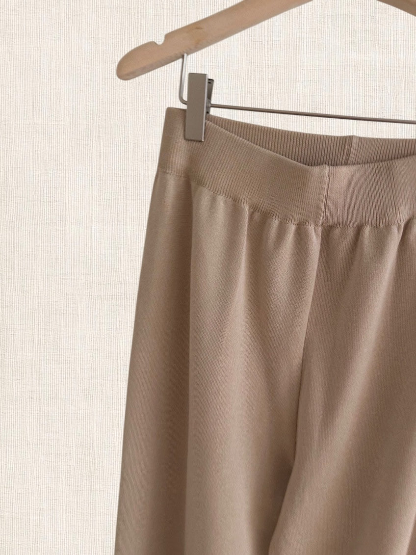 SOFT KNIT 3PIECE SET (Ivory ,Beige ,Black)
