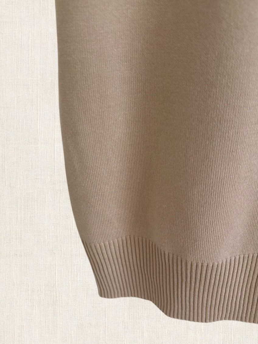 SOFT KNIT 3PIECE SET (Ivory ,Beige ,Black)